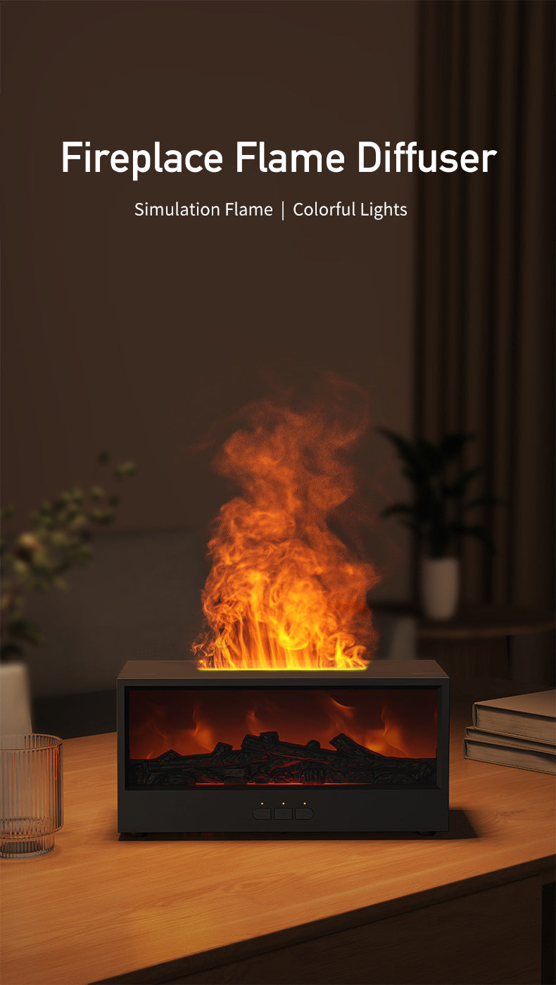 Flame Fireplace Aroma Diffuser